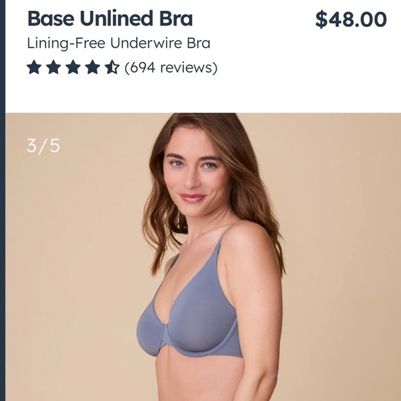 Like new Harper Wilde Base Unlined bra in 38C. Seriously such a good bra. - Picture 8 of 15